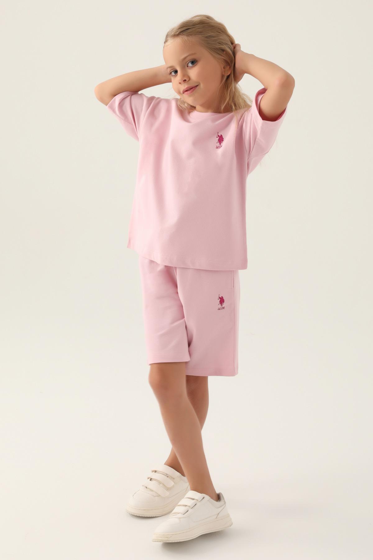 Selected image for U.S. Polo Assn. Komplet za devojčice US1822-4, Roze