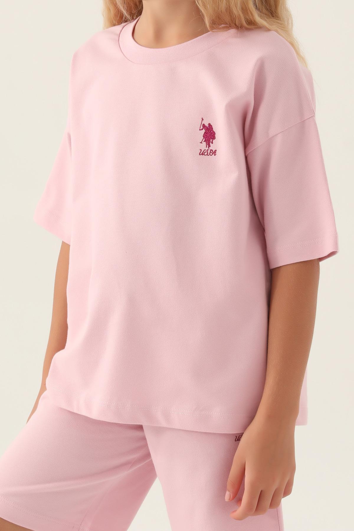 Selected image for U.S. Polo Assn. Komplet za devojčice US1822-4, Roze