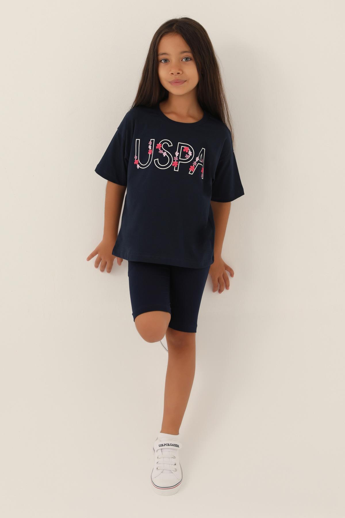 Selected image for U.S. Polo Assn. Komplet za devojčice US1846-G, Teget