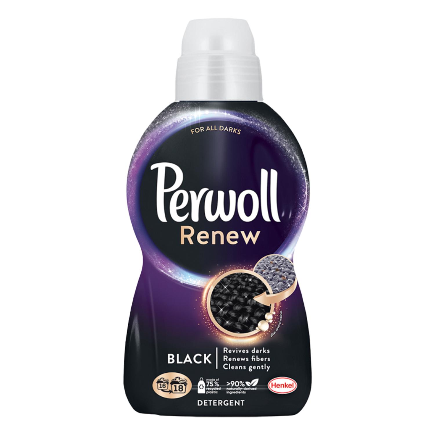 Perwoll Renew Black Tečni deterdžent za pranje crnog veša, 18 pranja/990 ml