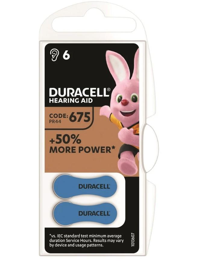 Selected image for DURACELL Baterije za slušne aparate 675 6/1