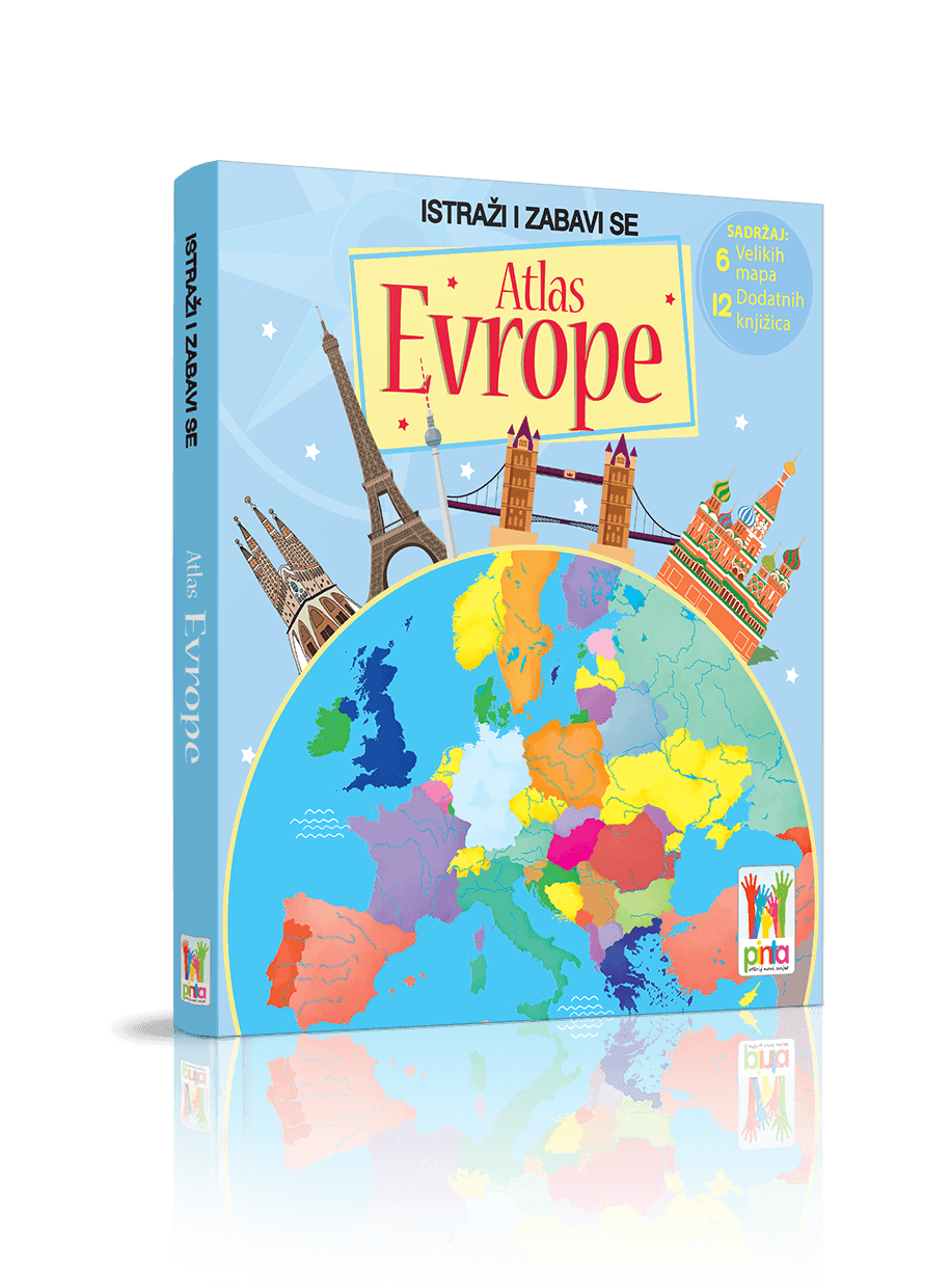 Istraži i zabavi se Atlas Evrope