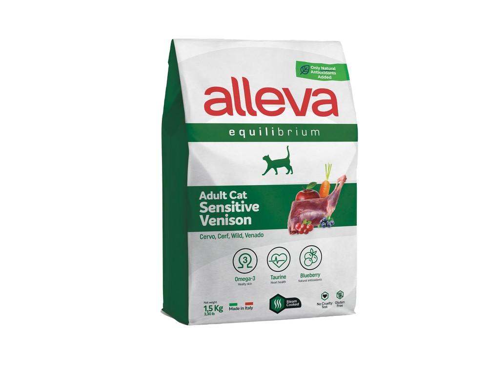 Alleva Equilibrium Suva hrana za odrasle mačke, Sa divljači, 1.5kg