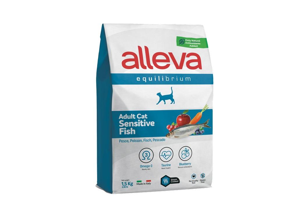 Alleva Equilibrium Suva hrana za odrasle mačke, Sa ribom, 1.5kg