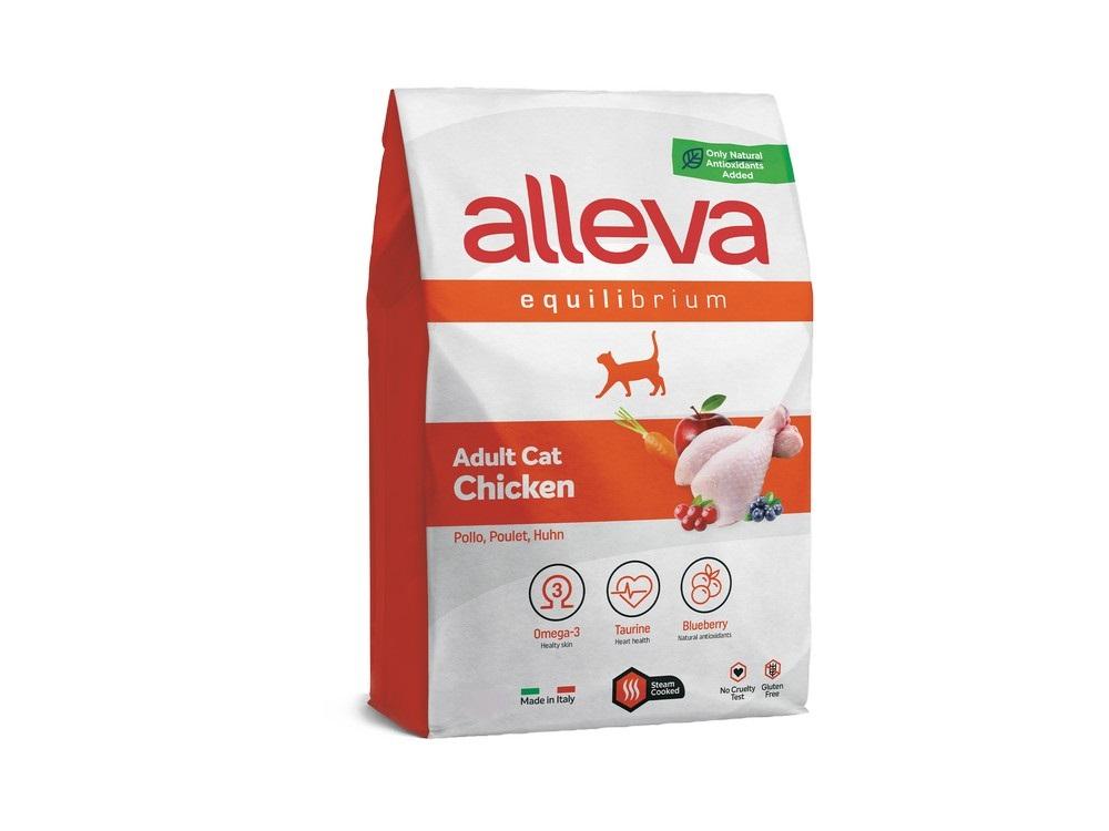 Alleva Equilibrium Suva hrana za odrasle mačke, Sa piletinom, 10kg