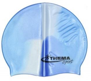 Selected image for THEMA SPORT Dečija kapa za plivanje Junior Multicolor plavo-bela
