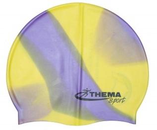 THEMA SPORT Kapa za plivanje Senior Multicolor ljubičasto-žuta