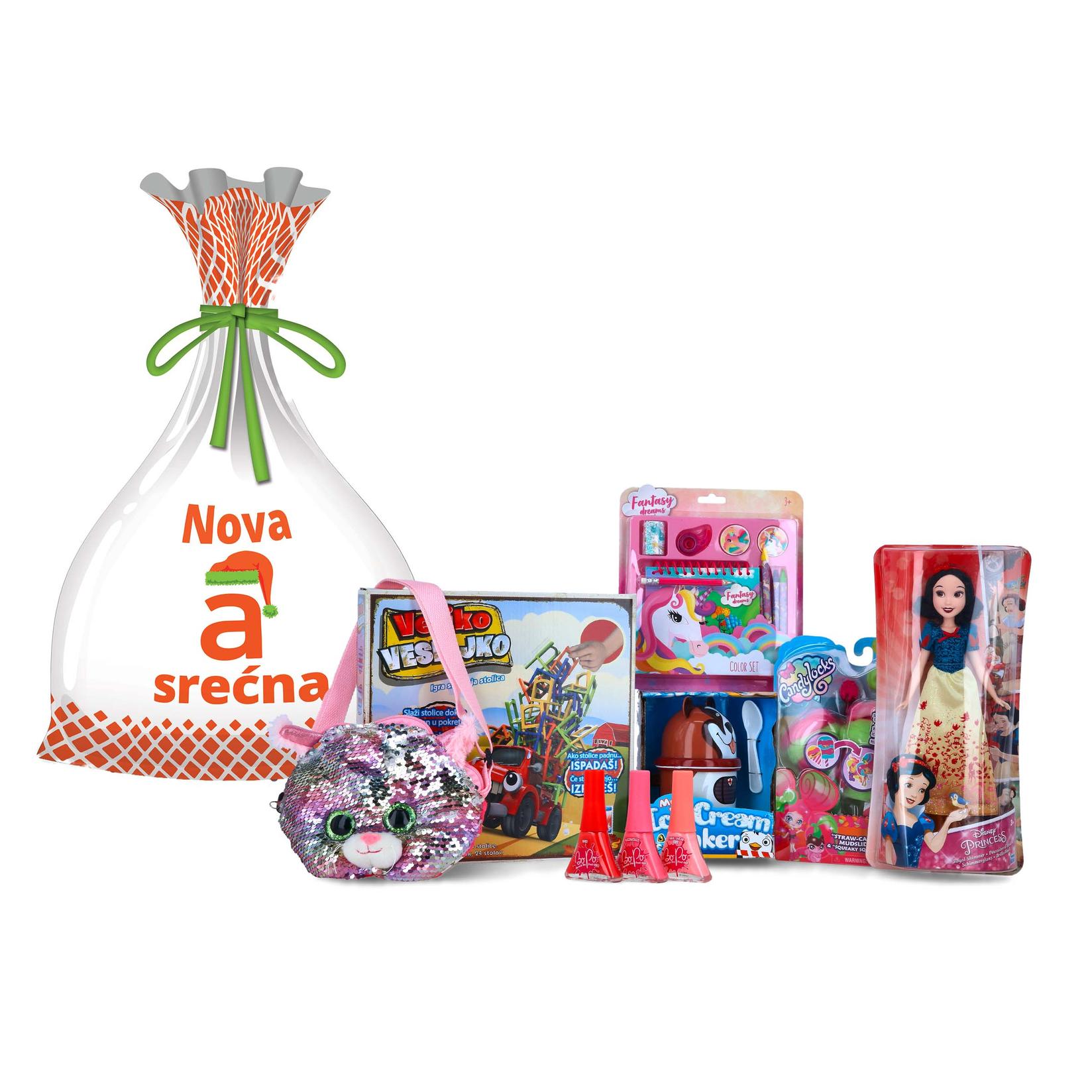 Selected image for Novogodišnji paketić za devojčice 6-8 godina