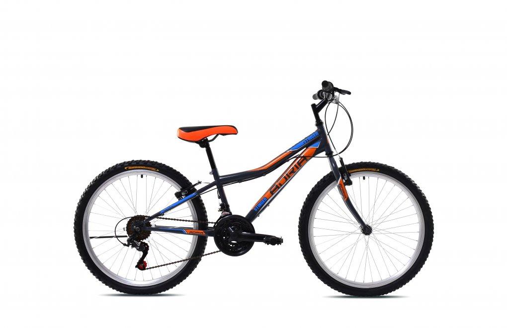 Adria Dečiji bicikl Stinger 12''/24", Crno-narandžasti