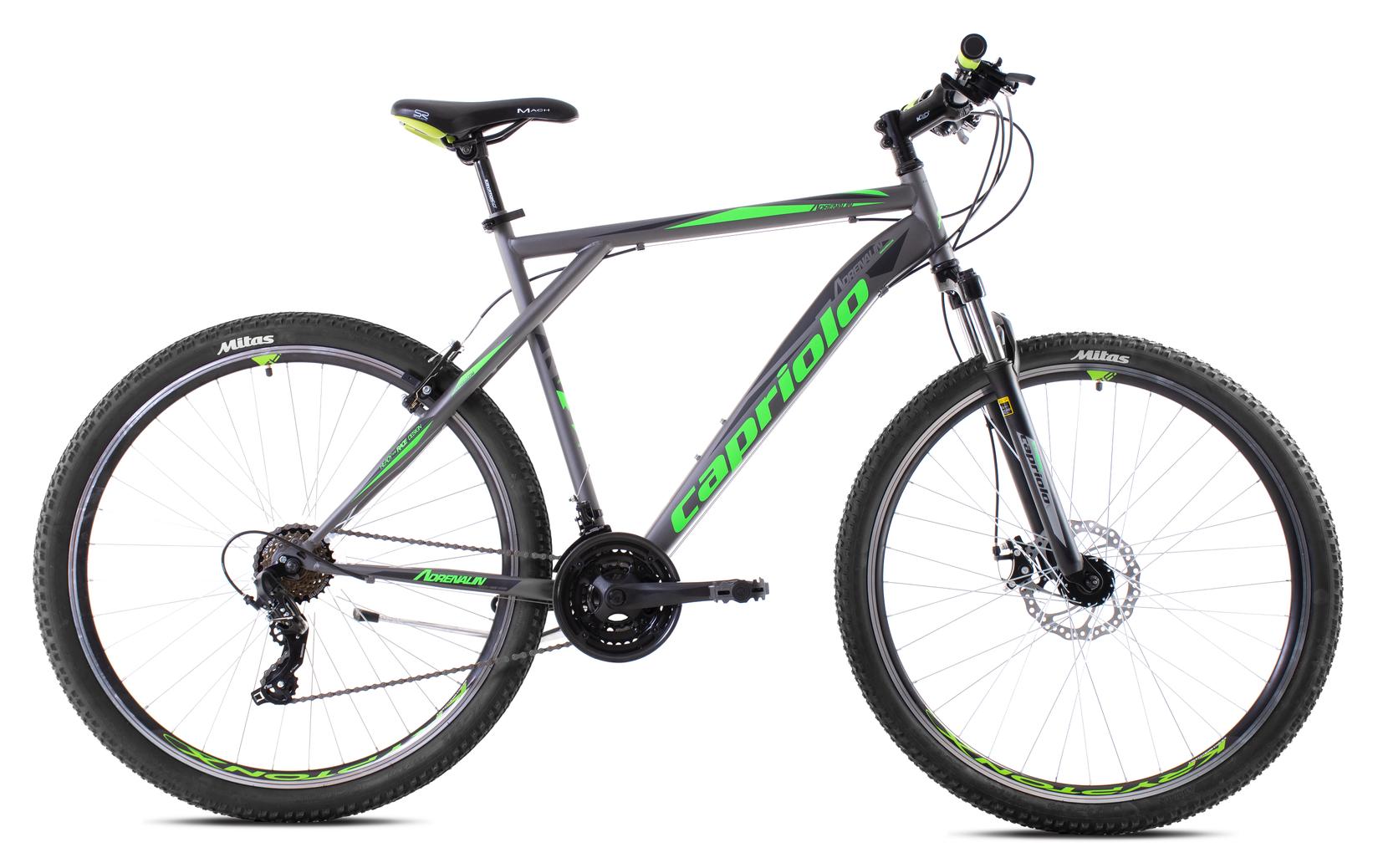 Capriolo Adrenalin Muški bicikl, 21/29", Sivo-zeleni