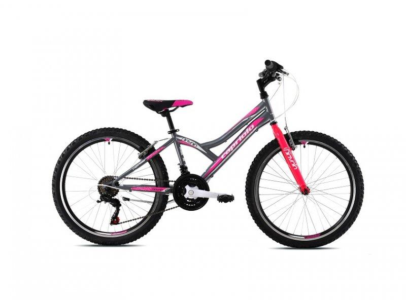CAPRIOLO Bicikl Diavolo 400/18HT sivo-roze