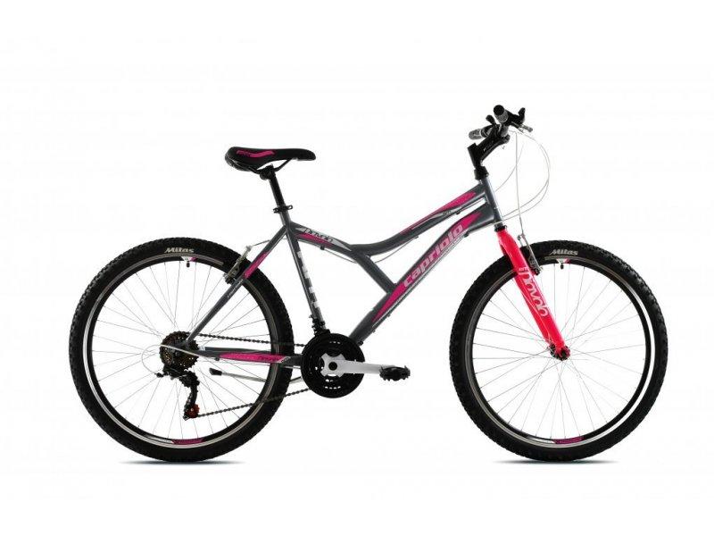 CAPRIOLO Bicikl Diavolo 600 sivo-roze