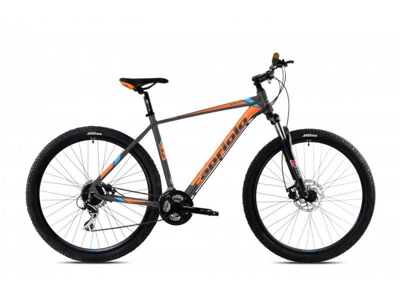 CAPRIOLO Bicikl Level 9.2 M narandžasto-sivi