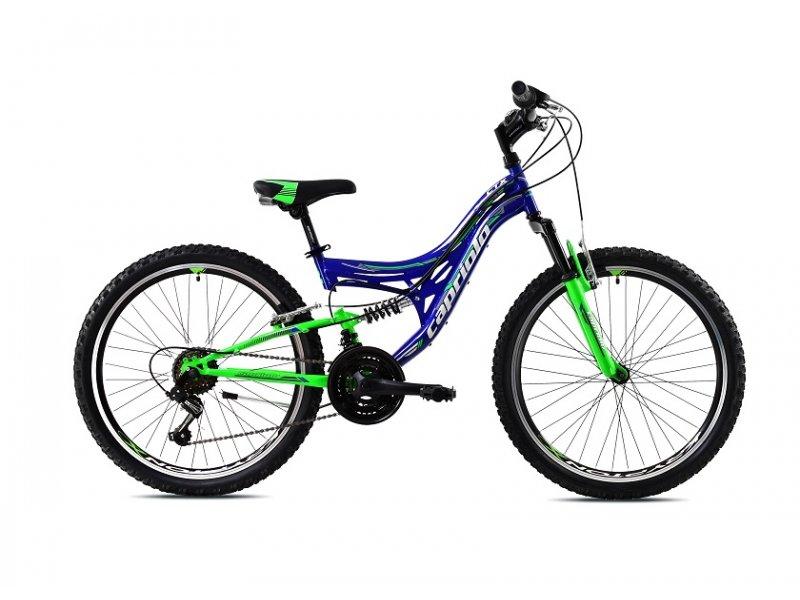 CAPRIOLO Bicikl MTB CTX240 24''/18HT plavo-zeleni