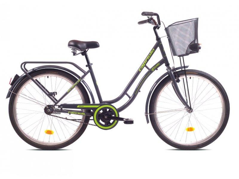 CAPRIOLO Bicikl PICNIC 26''HT sivo-zeleni