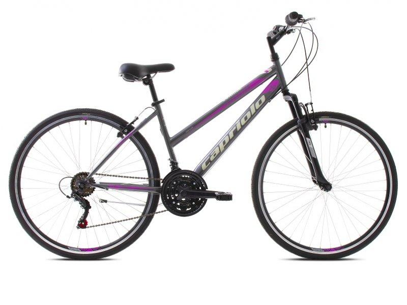 CAPRIOLO Bicikl TREK-SUNRISE L 28''/18HT sivo-roze