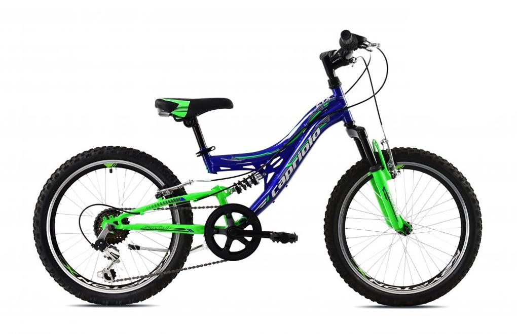 Capriolo CTX 200 Bicikl za dečake, 11/20", Plavo-zeleni