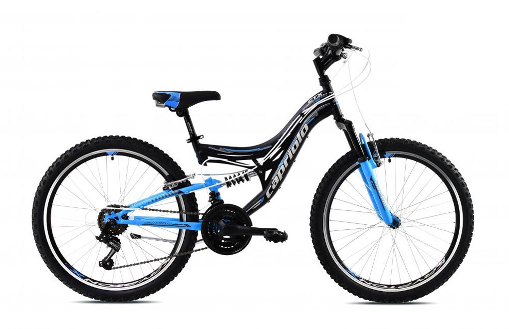 Capriolo CTX 240 Muški bicikl, 14/24", Crno-plavi