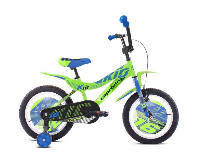 CAPRIOLO Dečiji bicikl 16''HT KID plavo-zeleni
