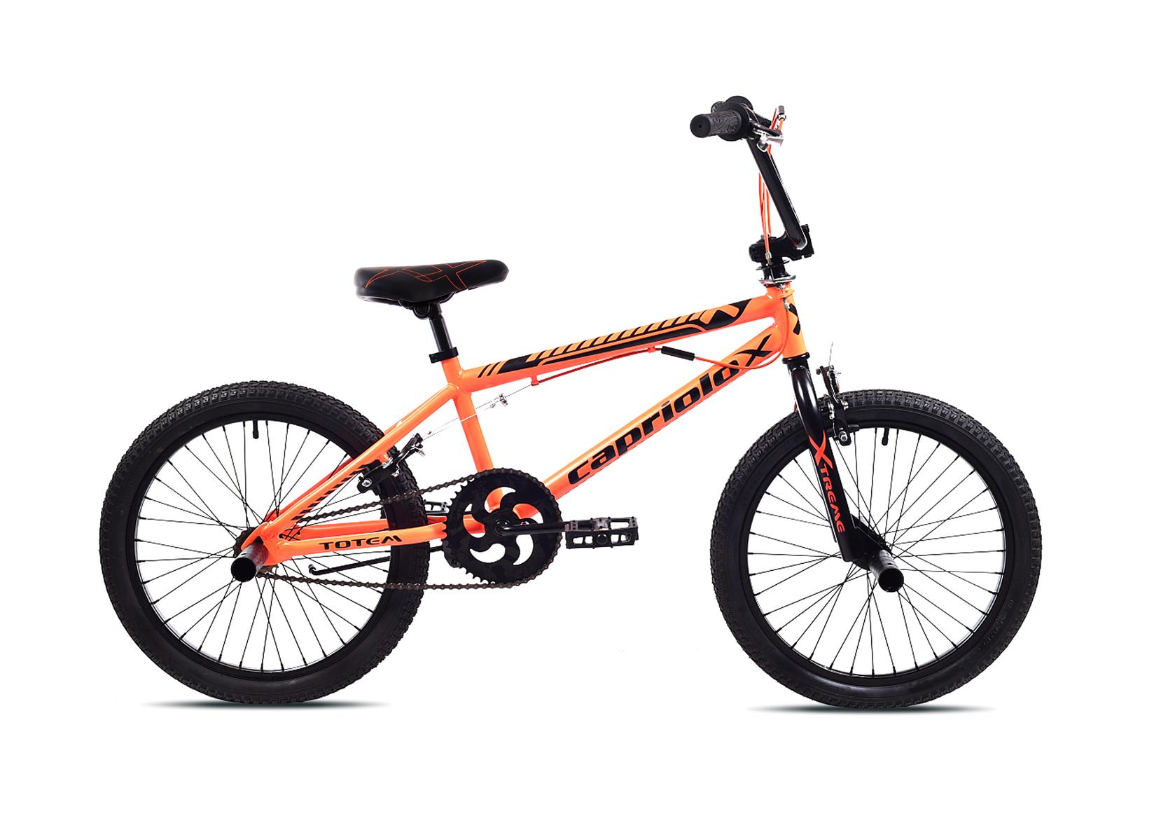 Capriolo Dečiji bicikl Totem, 10.5"/20", BMX, Narandžasto-crni