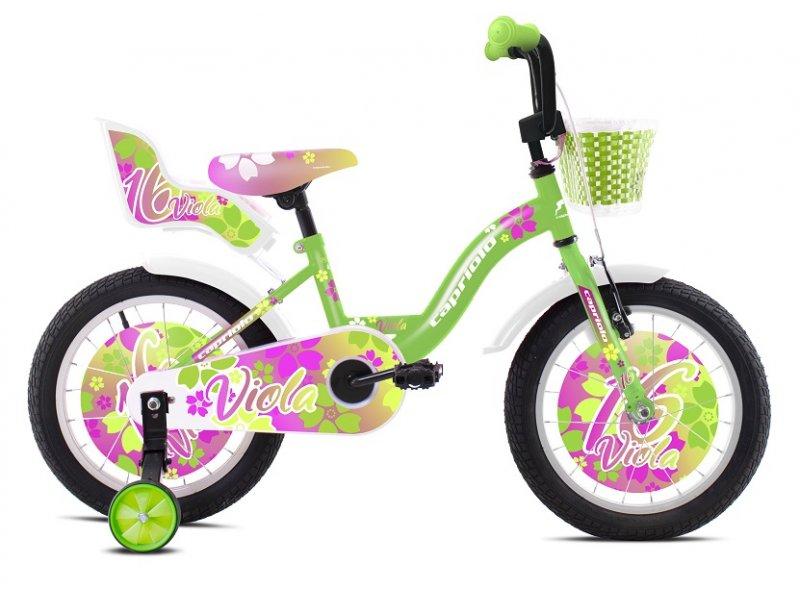 CAPRIOLO Dečiji bicikl Viola 16''HT zeleni