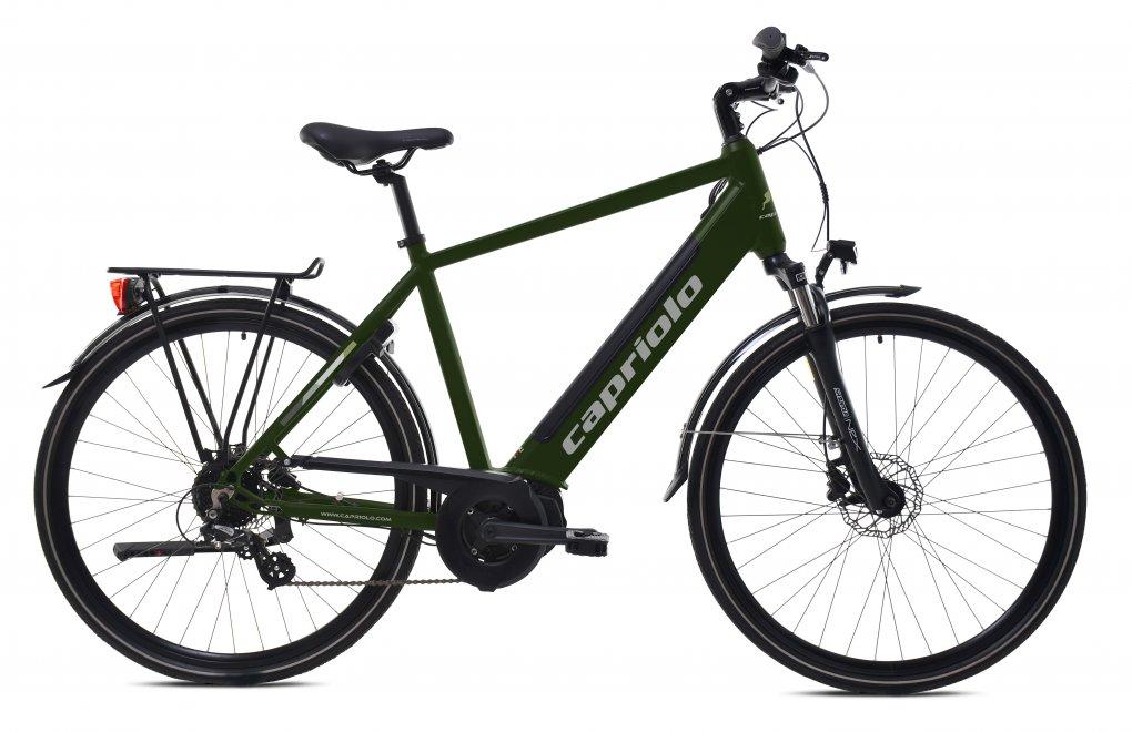 Capriolo E-Bike Eco 700.3.1 Muški električni bicikl, 250w, 520mm, Maslinasti