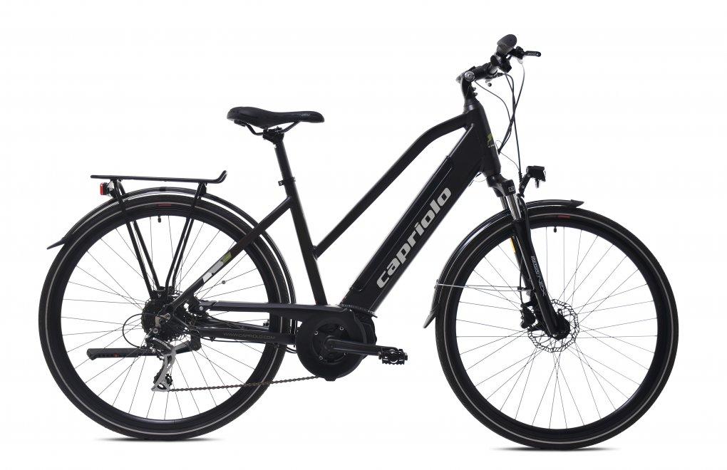Capriolo E-Bike Eco 700.3.2 Ženski eletrični bicikl, 250W, 480mm, Crni