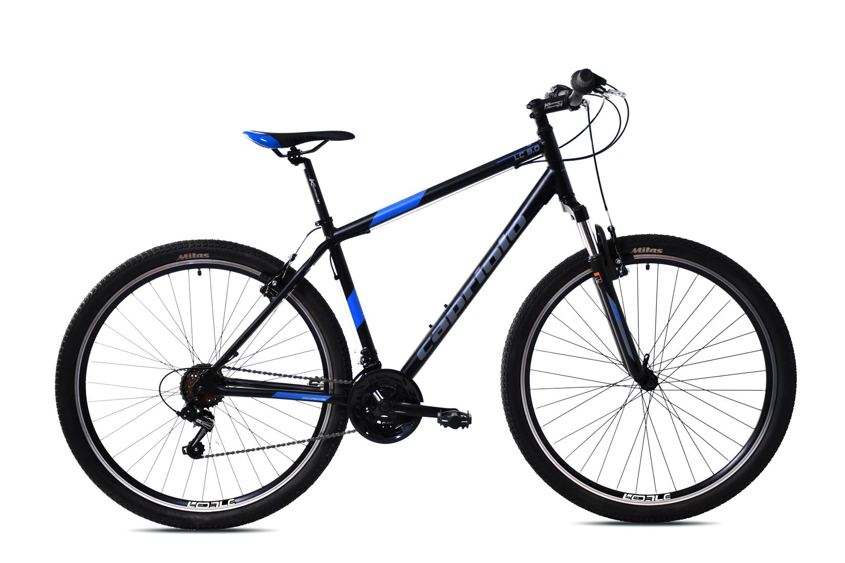 Capriolo LC 9.0 FS Muški bicikl, 21/29", Crno-plavi