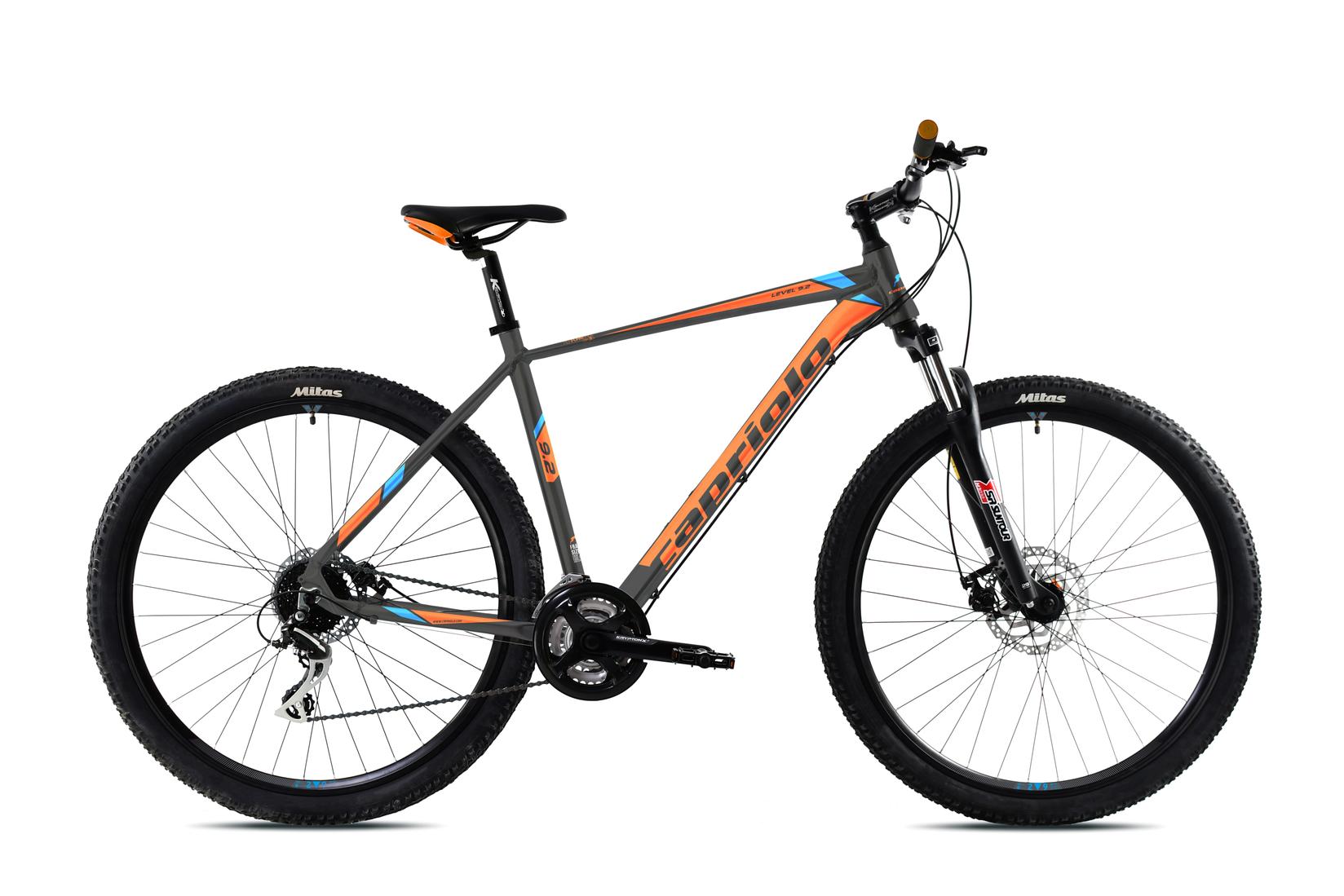 CAPRIOLO Level 9.2 M Muški bicikl, MTB 21/29", Sivo-narandžasti