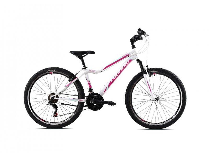 CAPRIOLO MTB DIAVOLO DX 600FS Bicikl za devojčice Belo-roze