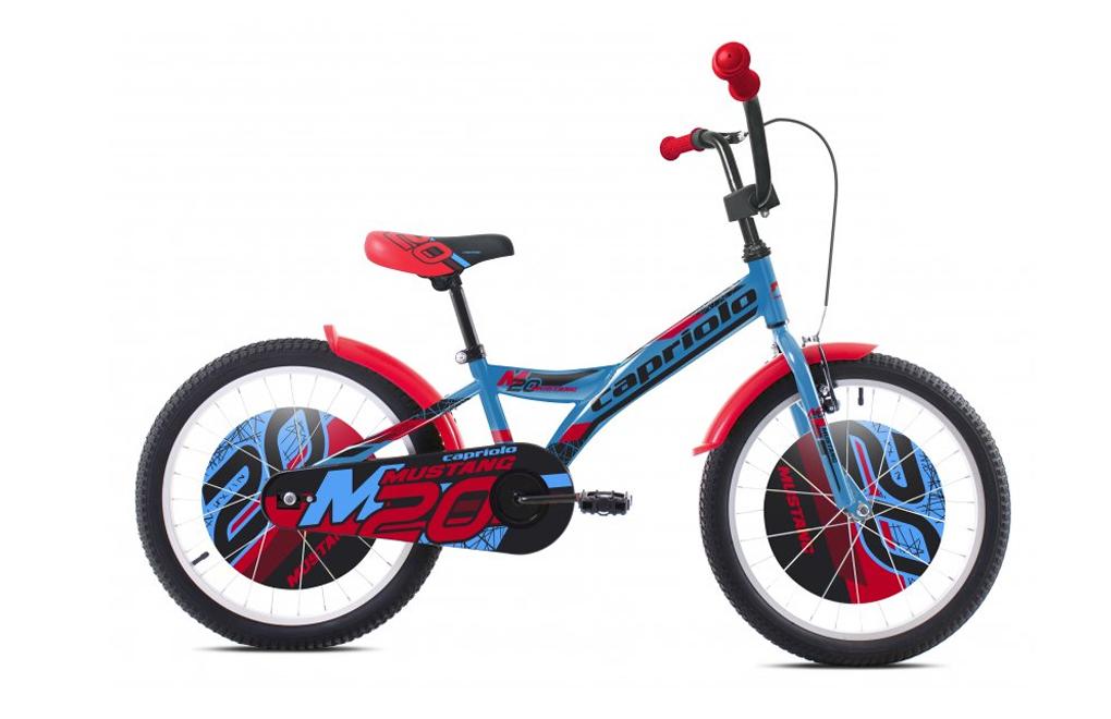 Capriolo Mustang Bicikl za dečake, 20", Plavo-crveni