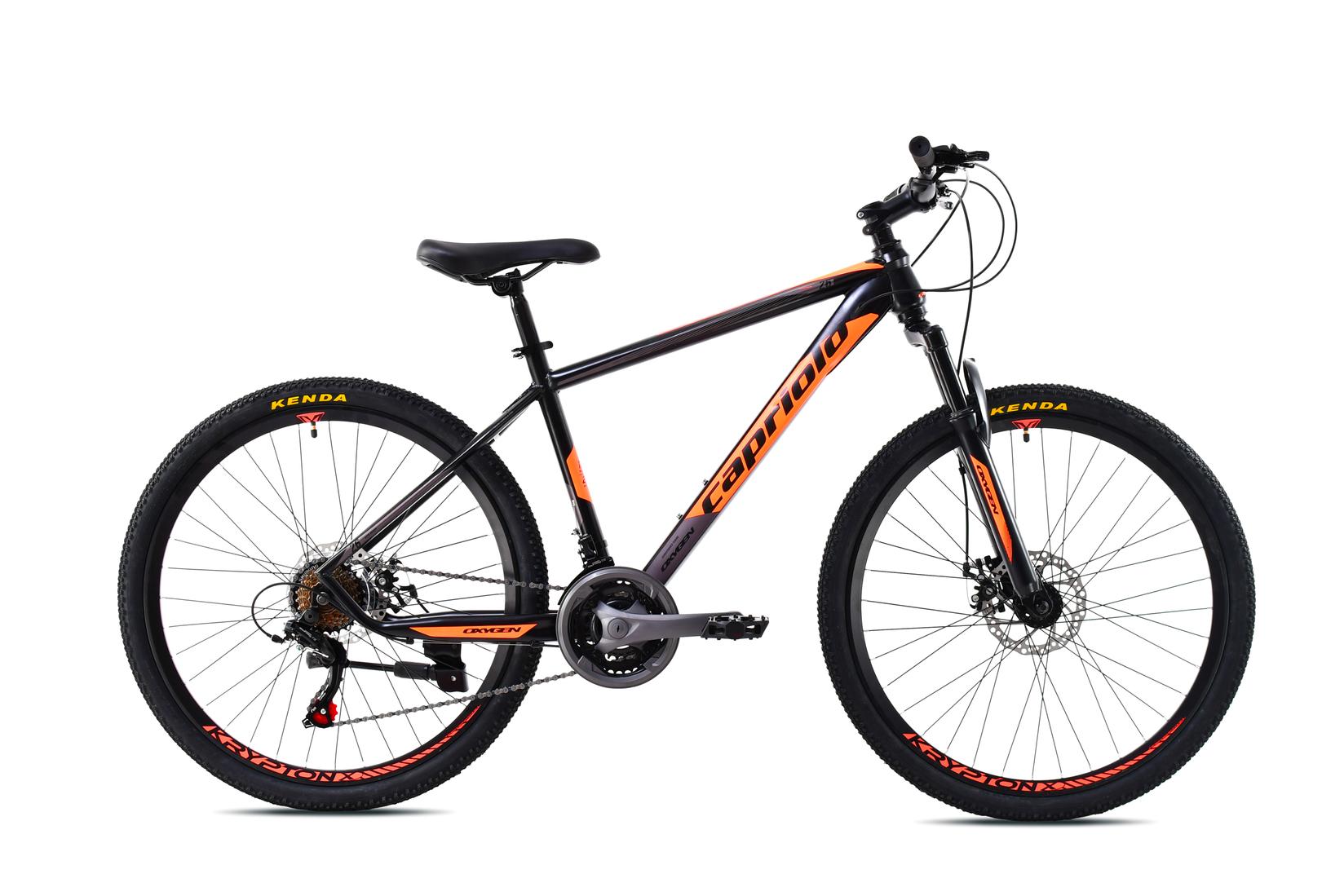 Capriolo Oxygen 2.0 Muški bicikl, 17/26", Crno-narandžasti