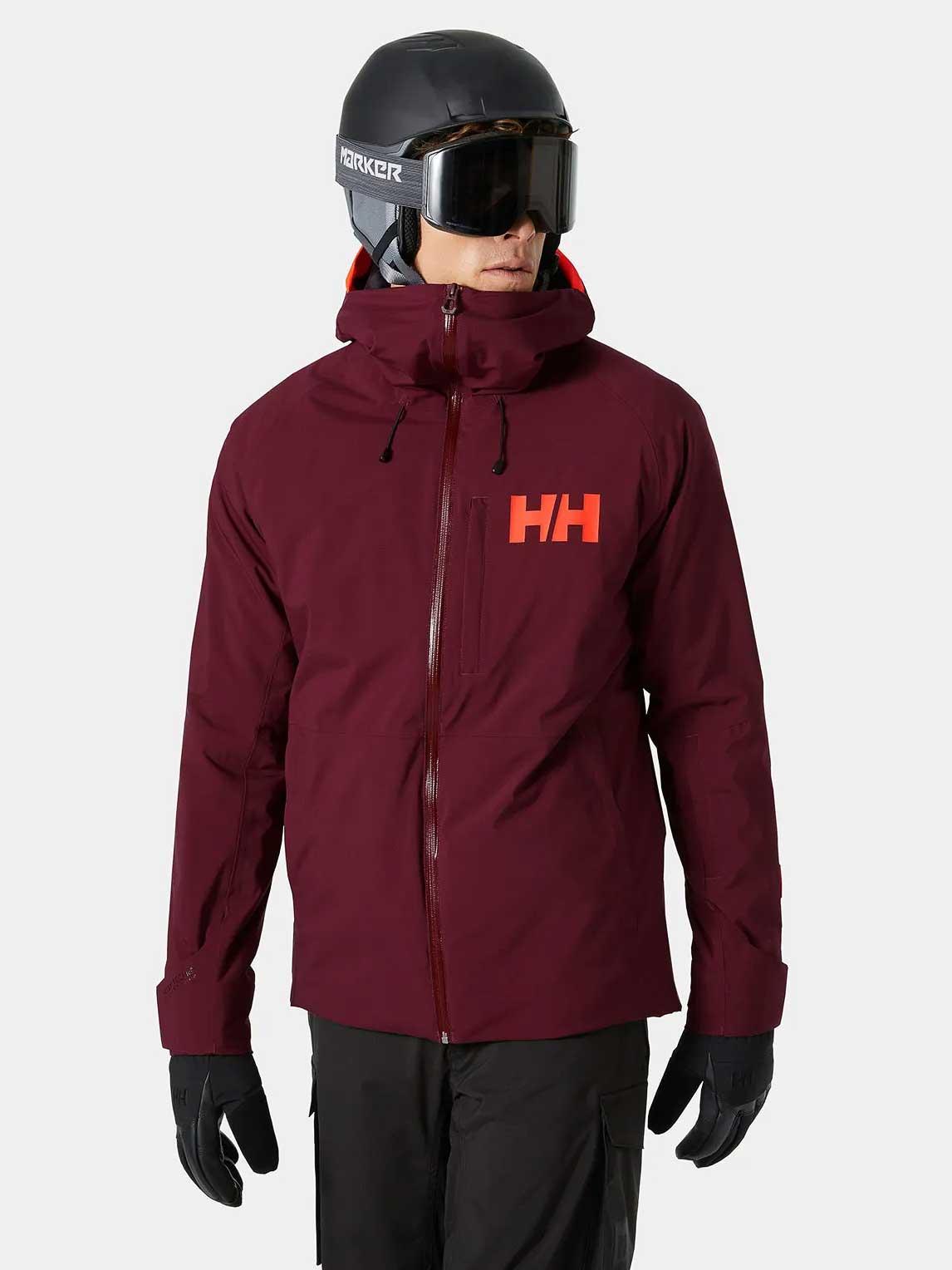 HELLY HANSEN Muška ski jakna Powderface HH-65750 bordo