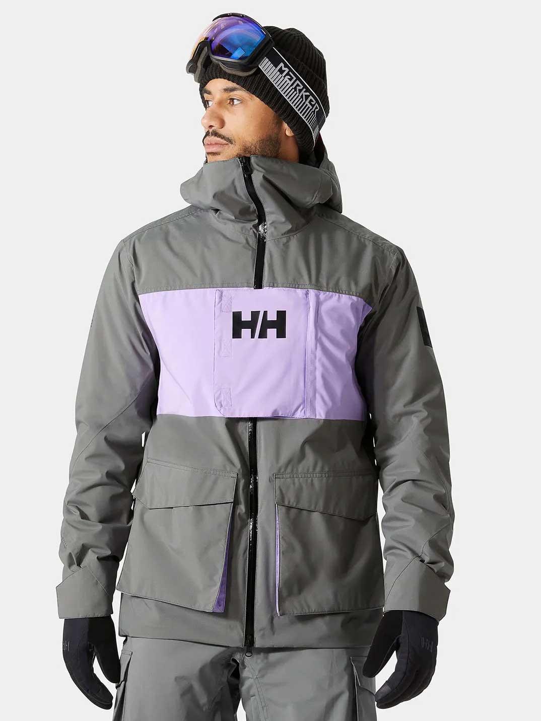 HELLY HANSEN Muška ski jakna Ullr D Insulated HH-65877 siva