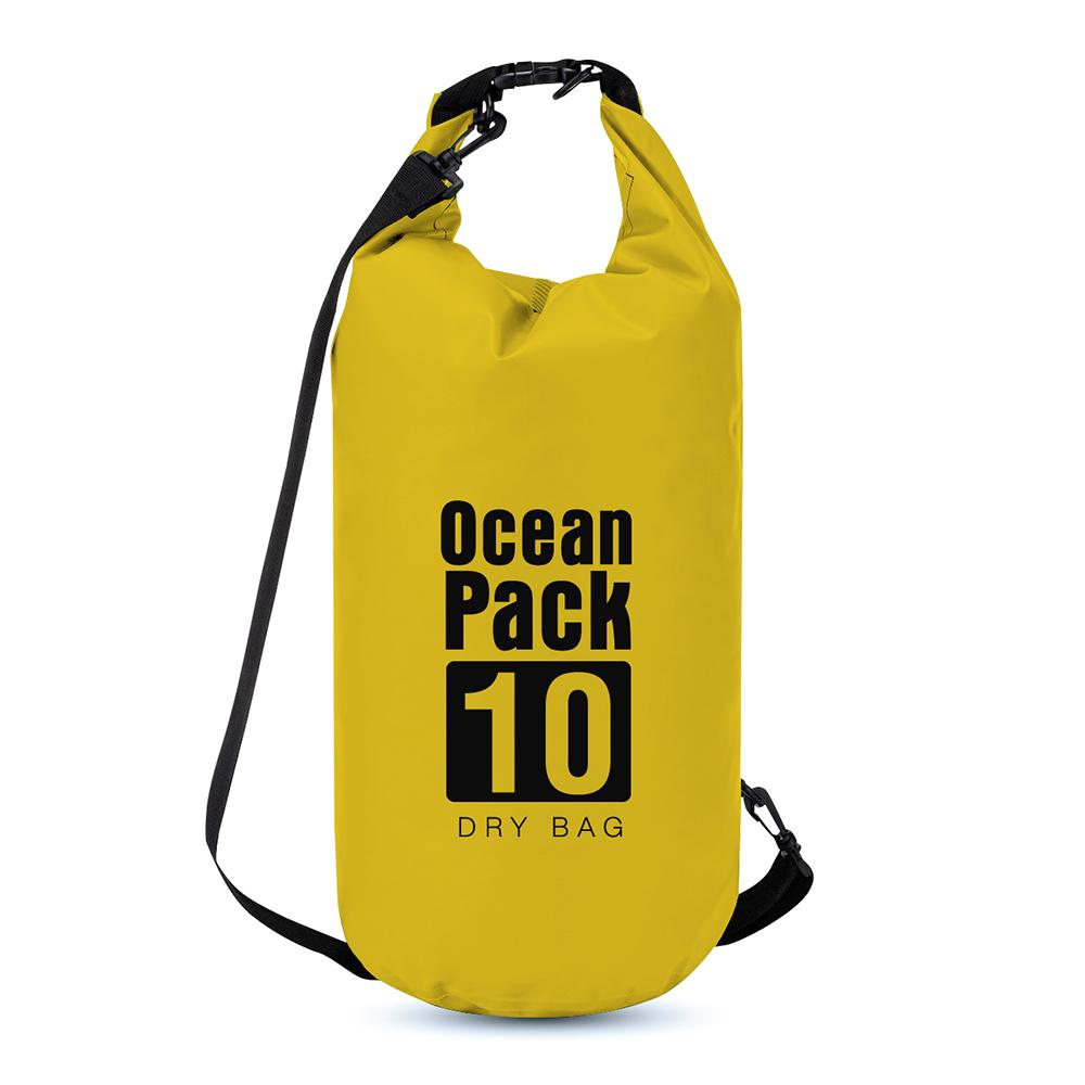 Vodootporna torba Dry Bag, 10L, Žuta