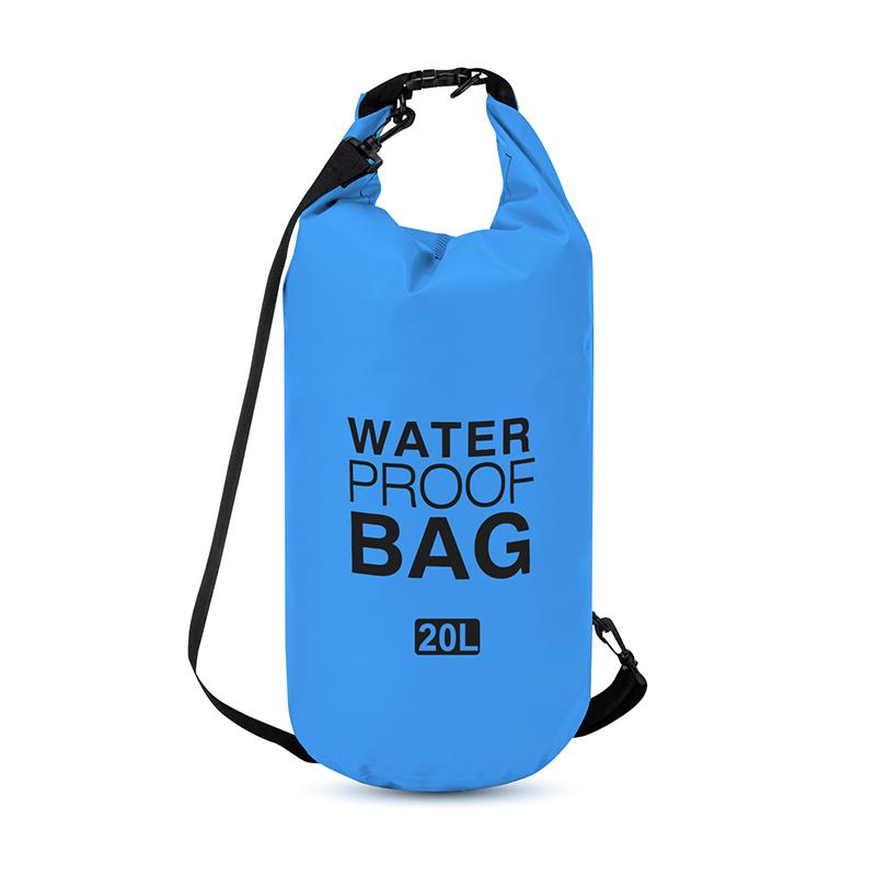 Vodootporna torba Dry Bag, 20L, Plava
