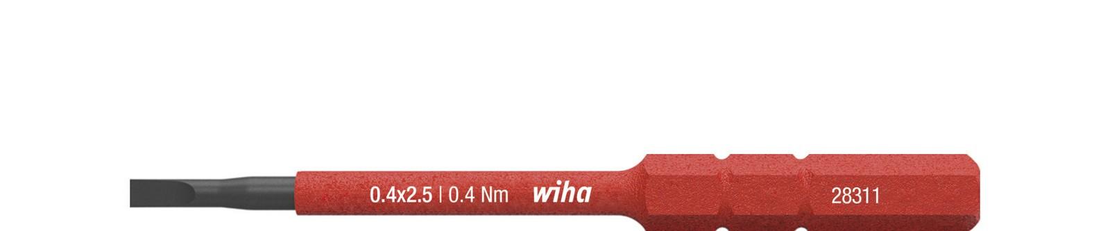 WIHA 34578 slimBit električarski Bit SL 2.5 mm