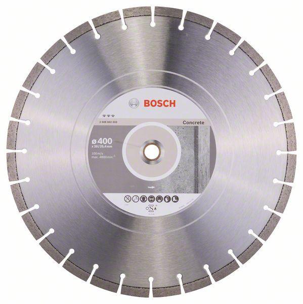 BOSCH Dijamantska rezna ploča Best for Concrete Bosch 2608602659, 400 x 20,00 + 25,40 x 3,2 x 12 mm