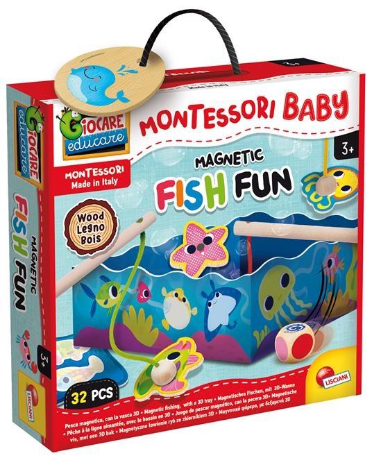 LISCIANI Montessori edukativna kutija akvarijum