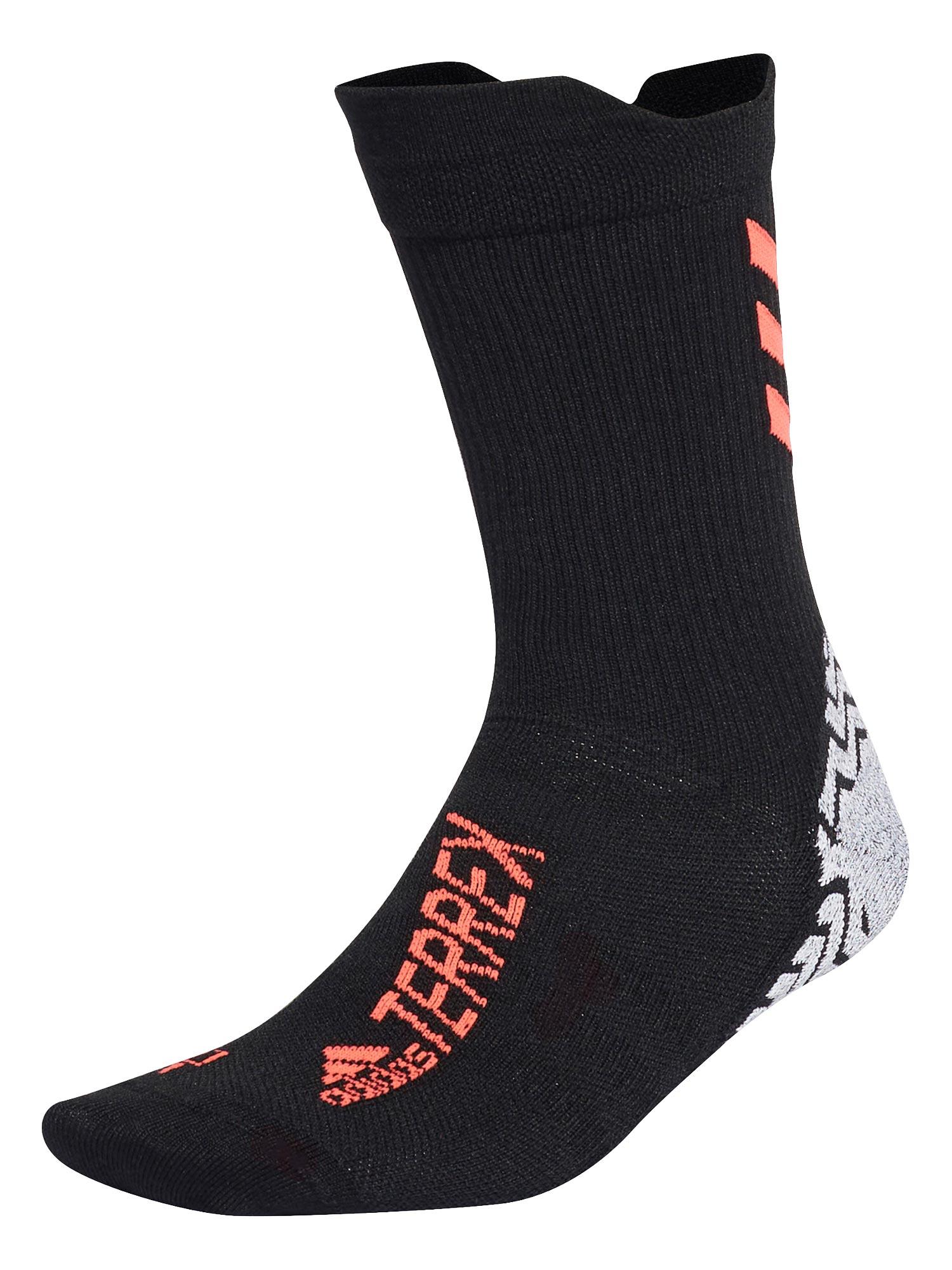 ADIDAS Čarape za trčanje Terrex HEAT.RDY Trail crno-narandžaste