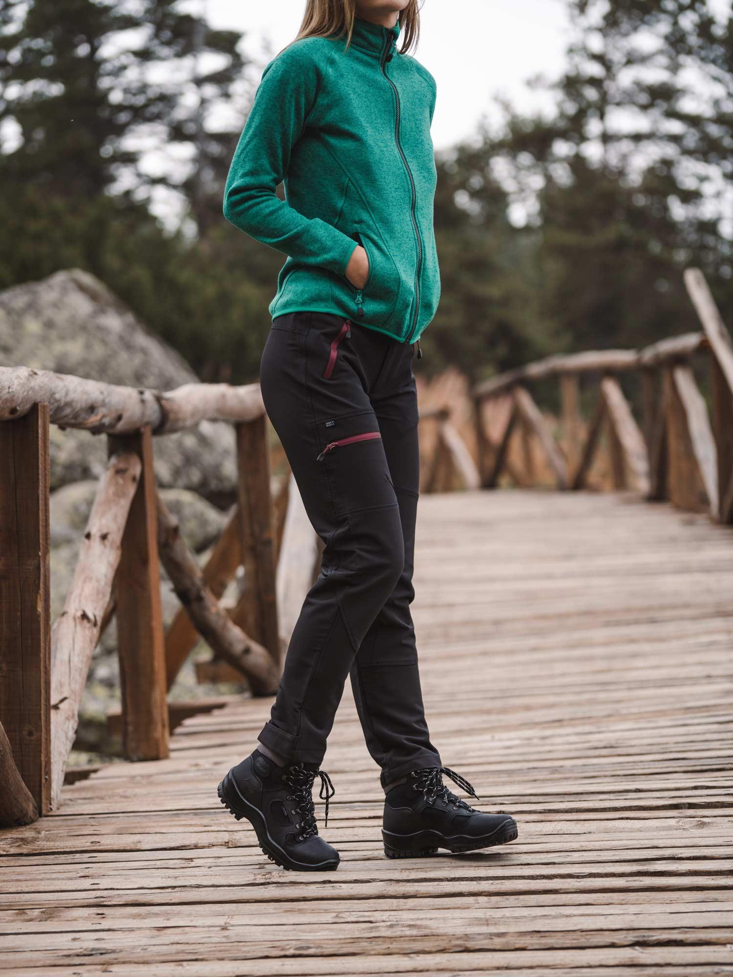 Selected image for BRILLE Ženske pantalone za planinarenje Lexy trousers crne