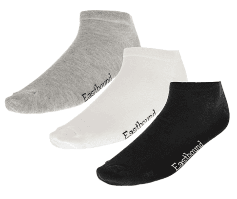 EASTBOUND Čarape Imola 3/1 crno-sivo-bele