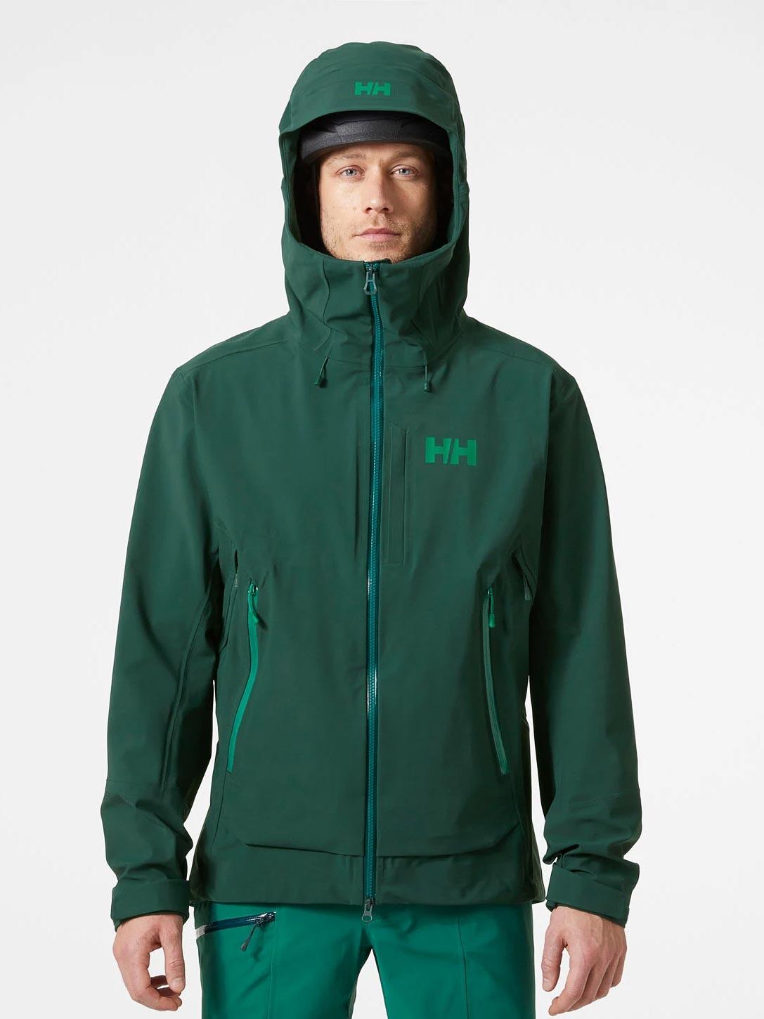 HELLY HANSEN Muška ski jakna VERGLAS BC zelena