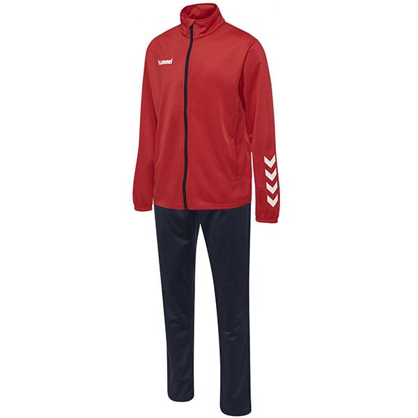 HUMMEL Komplet trenerke za fudbal HMLPromo Poly Suit crvene