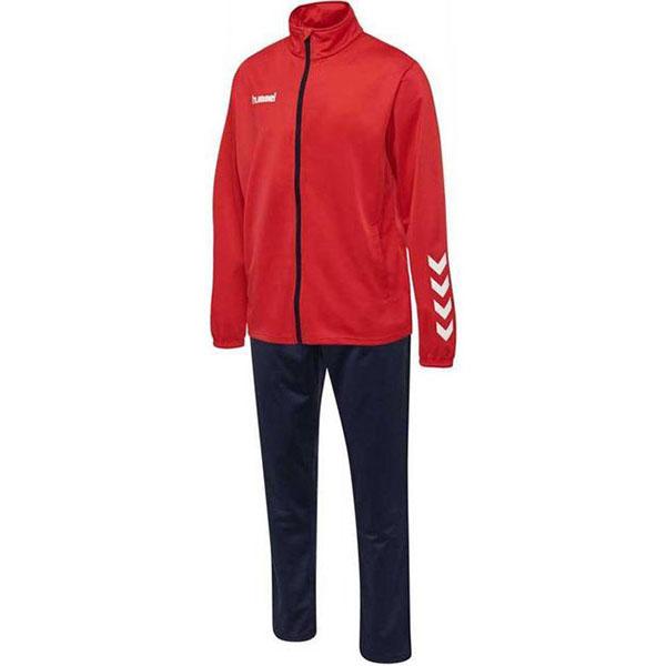 HUMMEL Komplet trenerke za fudbal za dečake HMLPromo Kids Poly Suit crvena