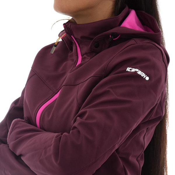 Selected image for ICEPEAK Ženska jakna za planinarenje Brenham ljubičasta