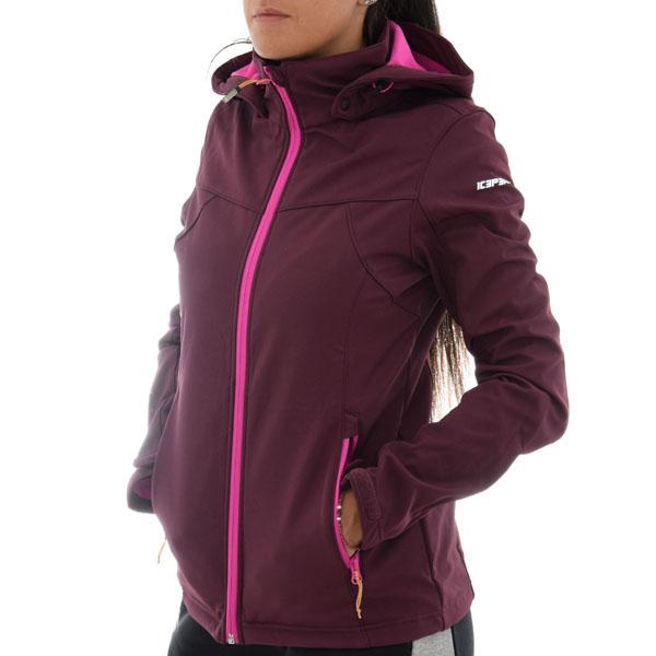 Selected image for ICEPEAK Ženska jakna za planinarenje Brenham ljubičasta