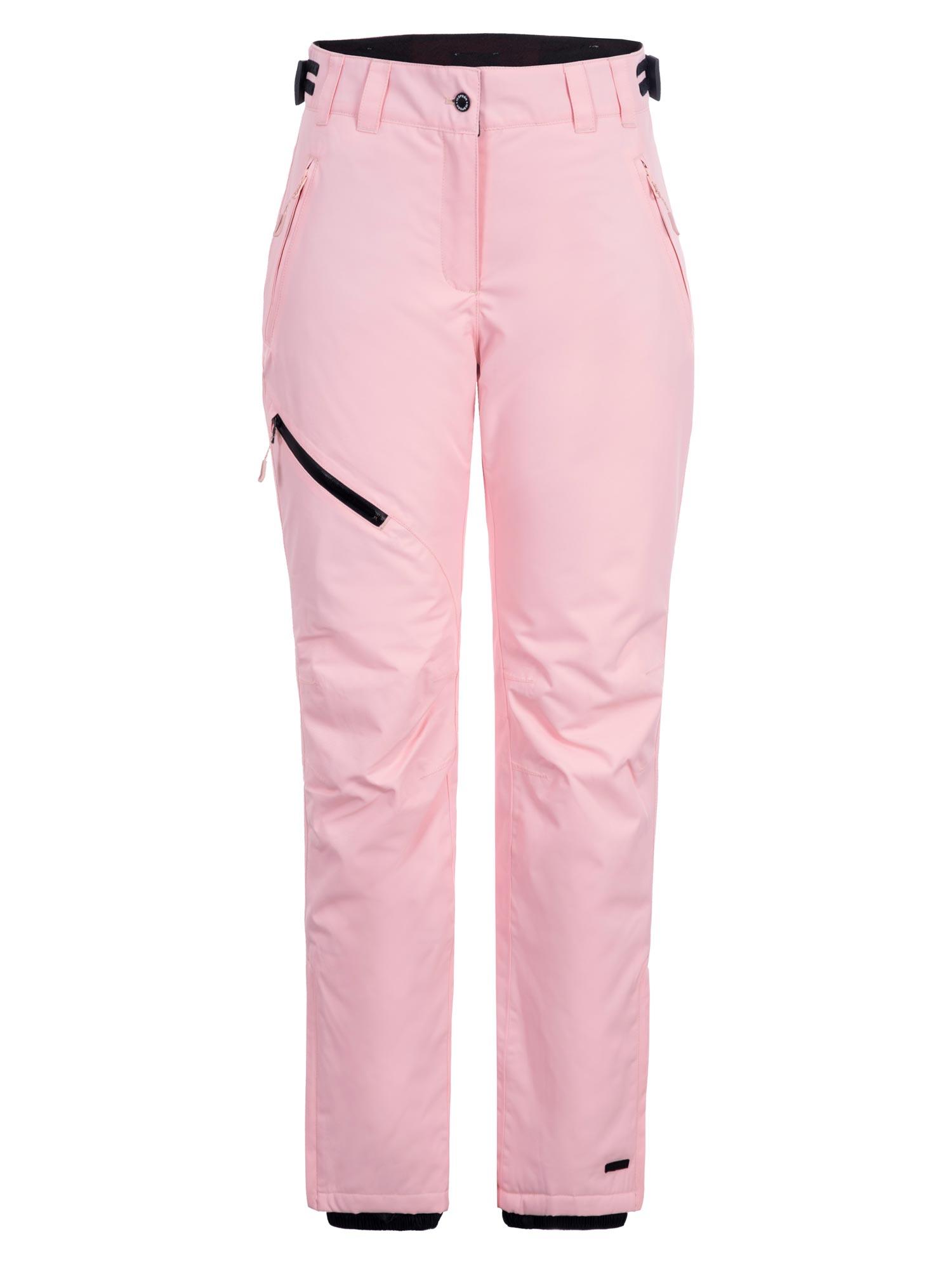 ICEPEAK Ženske ski pantalone Curlew roze