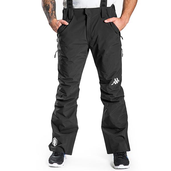 Selected image for KAPPA Muške pantalone za skijanje 6CENTO 622 crne