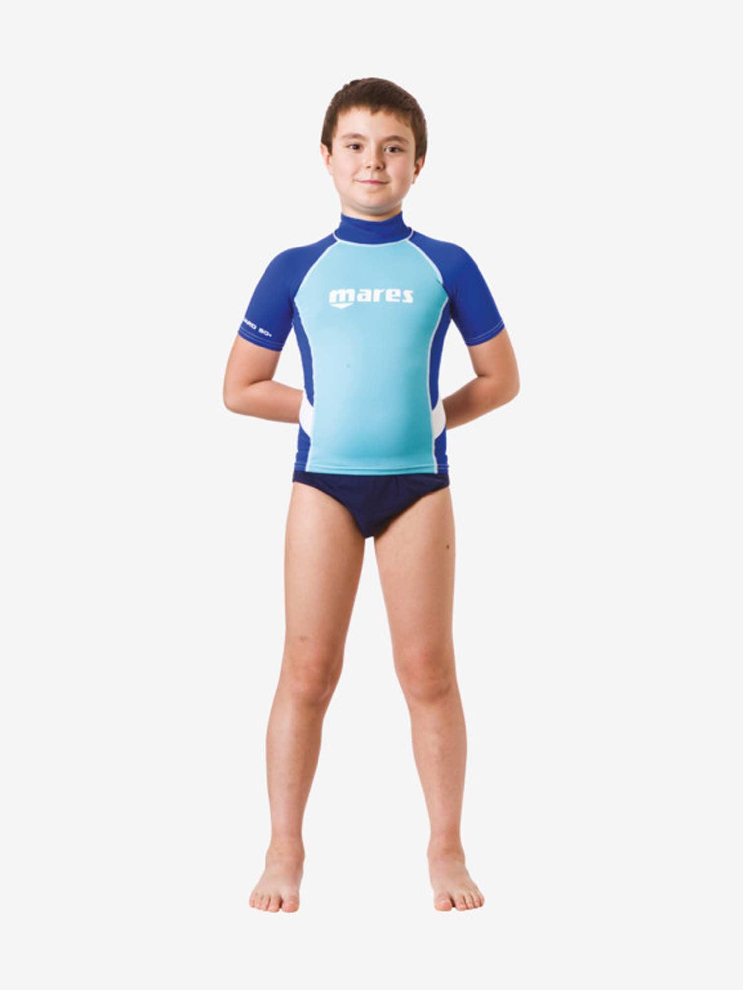 MARES Kupaći kostim za dečake Rash Guards Junior plava